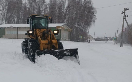 Расчистка дорог от снега